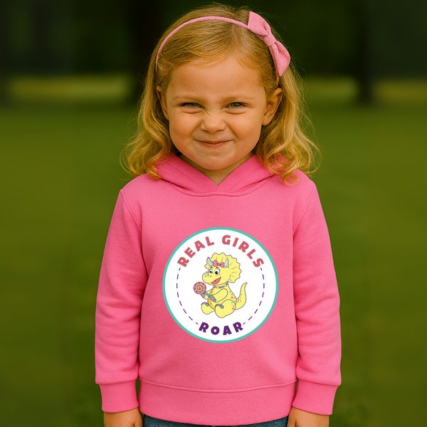 Tyra the Triceratops Toddler Fleece Hoodie