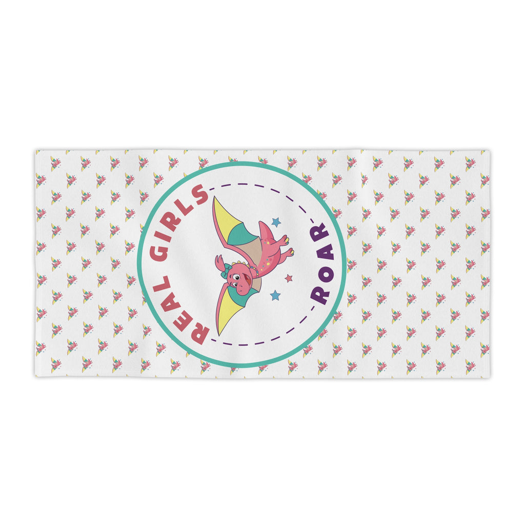 Pearly the Pterodactyl Beach Towel