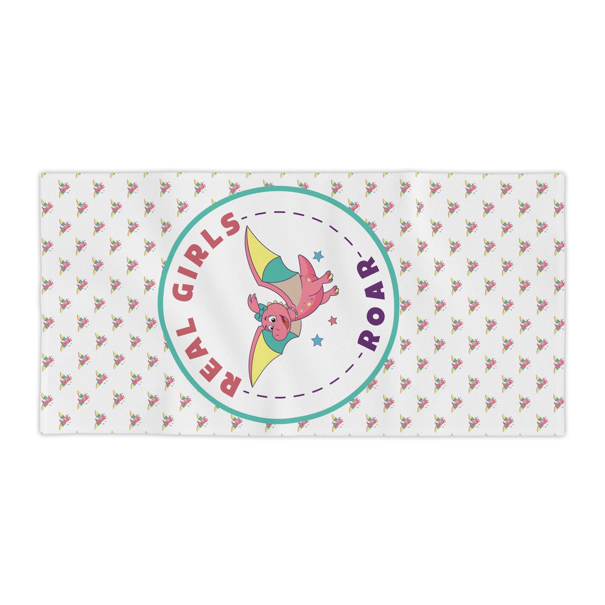 Pearly the Pterodactyl Beach Towel