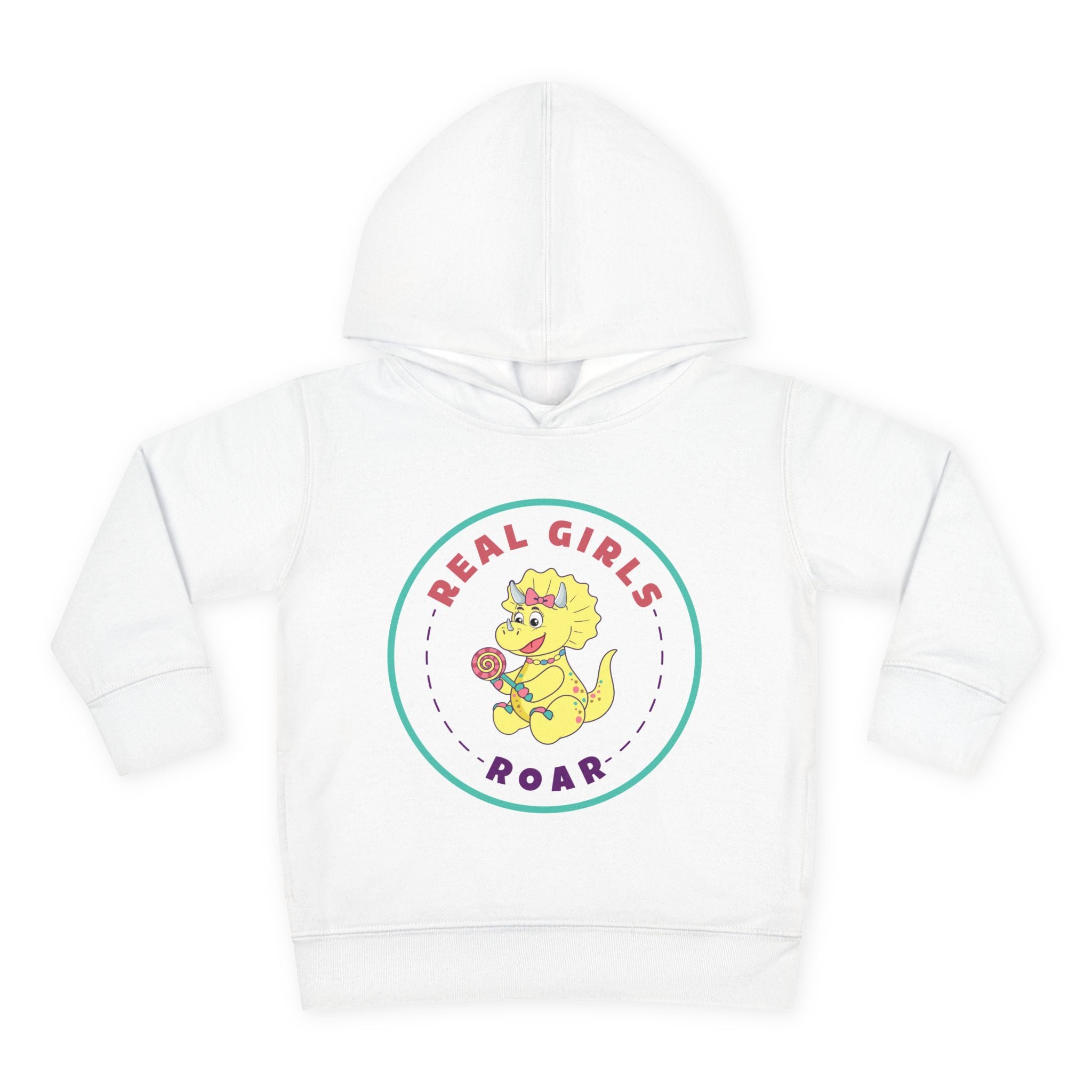Tyra the Triceratops Toddler Fleece Hoodie