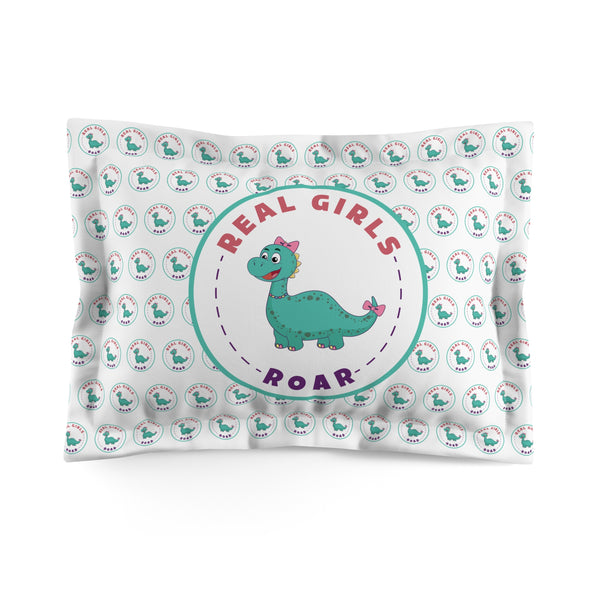 Bianca the Brachiosaurus Microfiber Pillow Sham