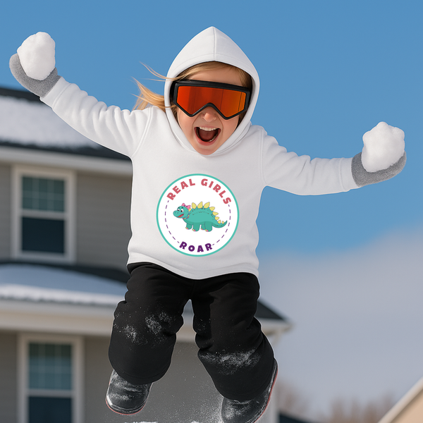 Sadie the Stegosaurus Toddler Fleece Hoodie