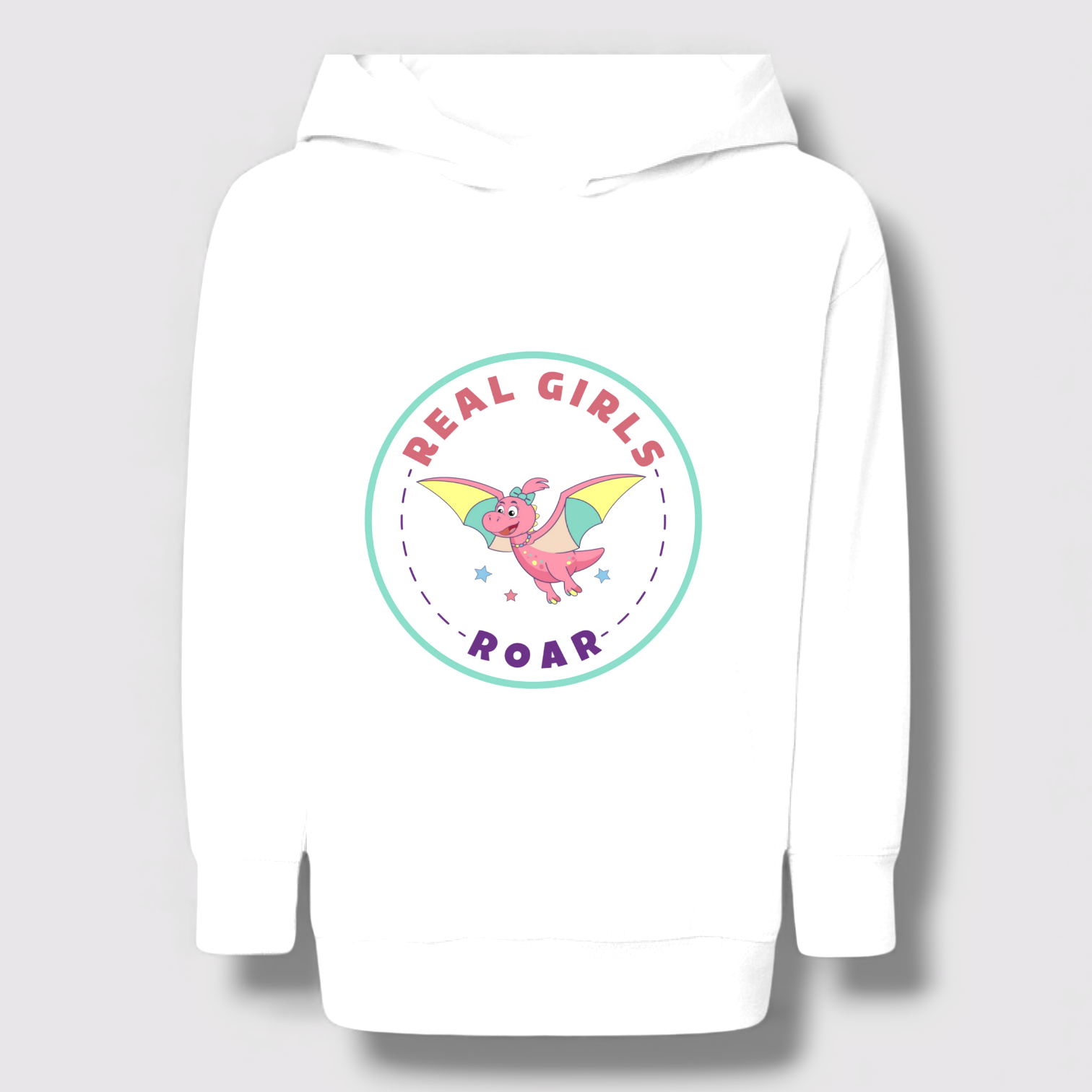 Pearly the Pterodactyl  Toddler Fleece Hoodie