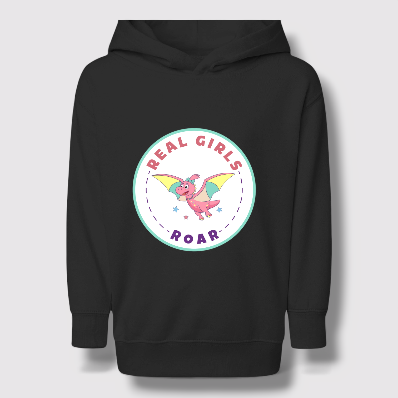 Pearly the Pterodactyl  Toddler Fleece Hoodie