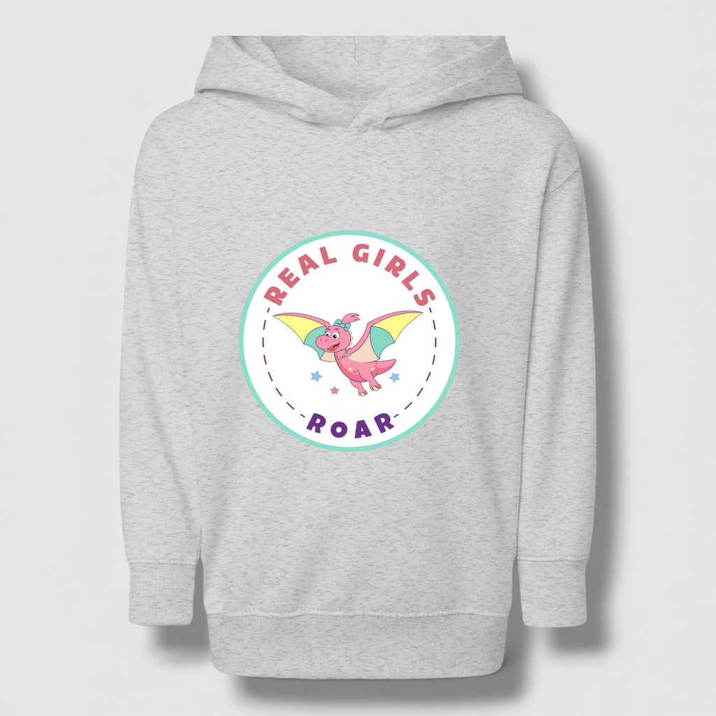 Pearly the Pterodactyl  Toddler Fleece Hoodie