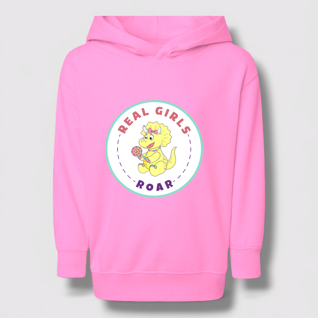 Tyra the Triceratops Toddler Fleece Hoodie