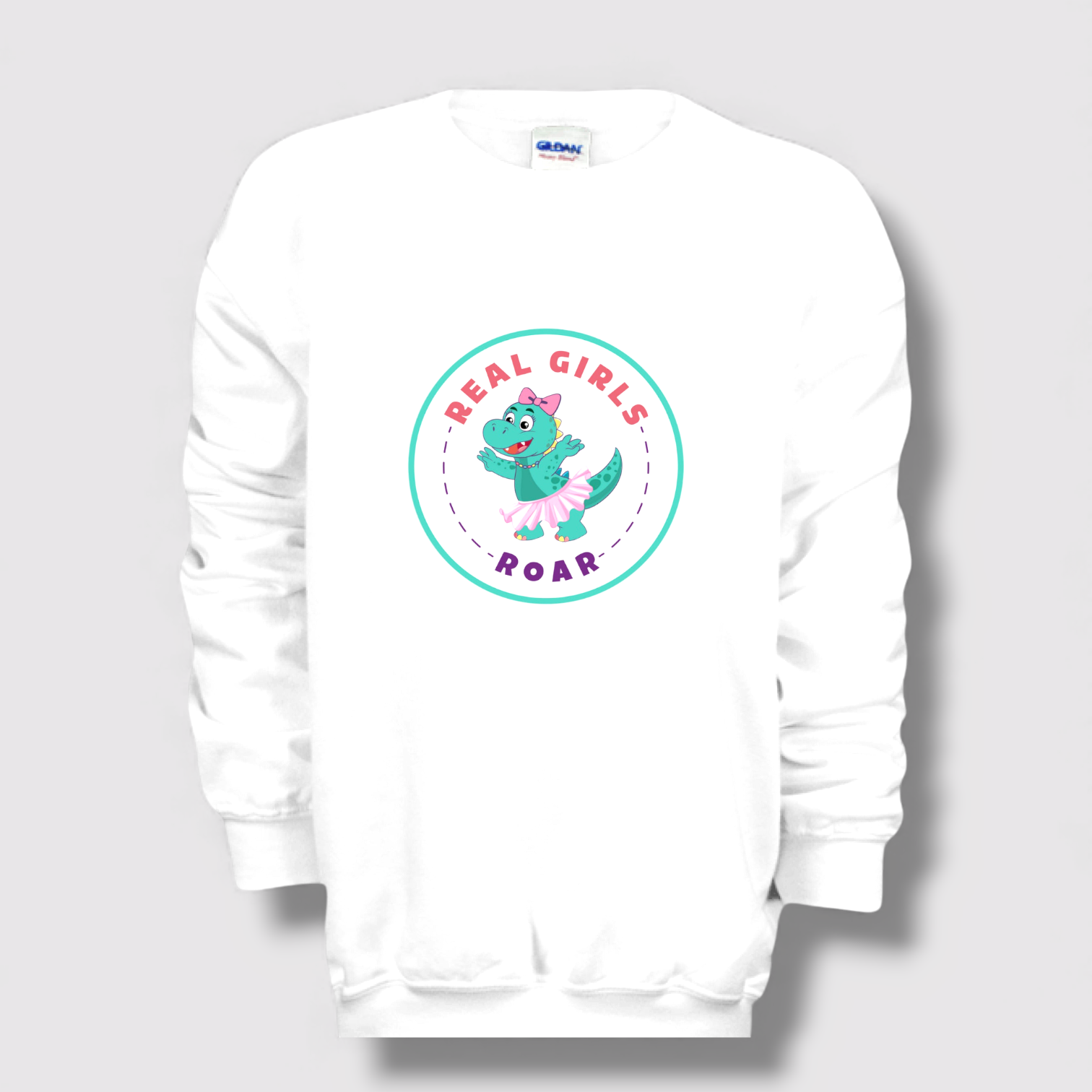 Twyla the T-Rex Kids Sweatshirt