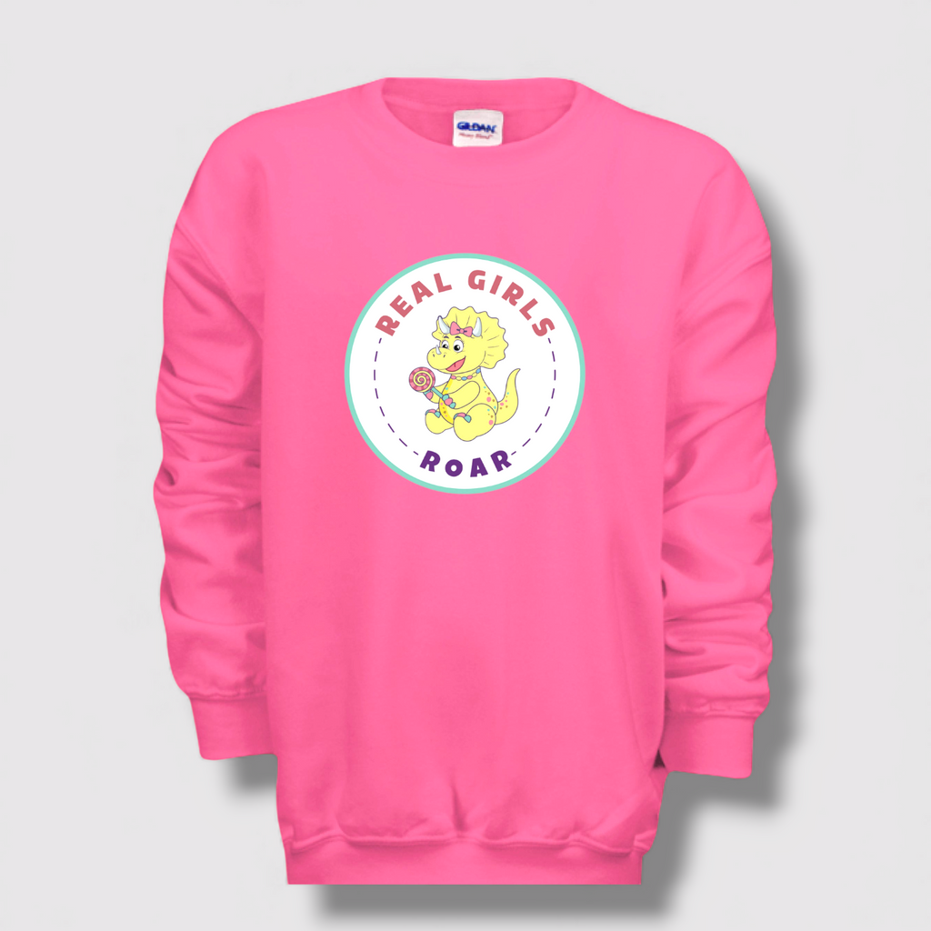 Tyra the Triceratops Kids Sweatshirt