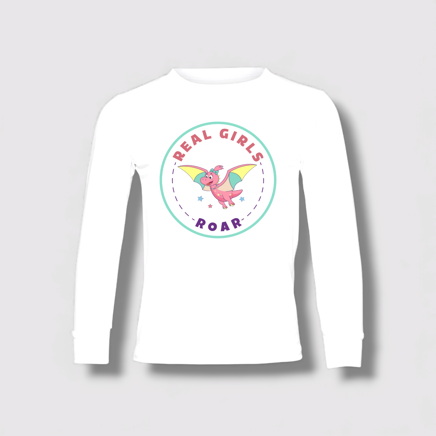 Pearly the Pterodactyl  Long Sleeve Tee