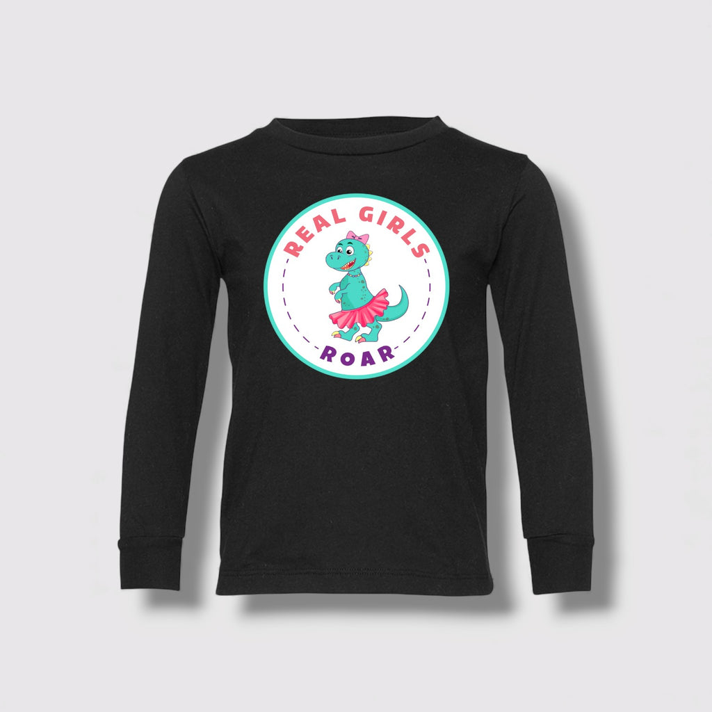 Tegan the T-Rex Toddler Long Sleeve Tee