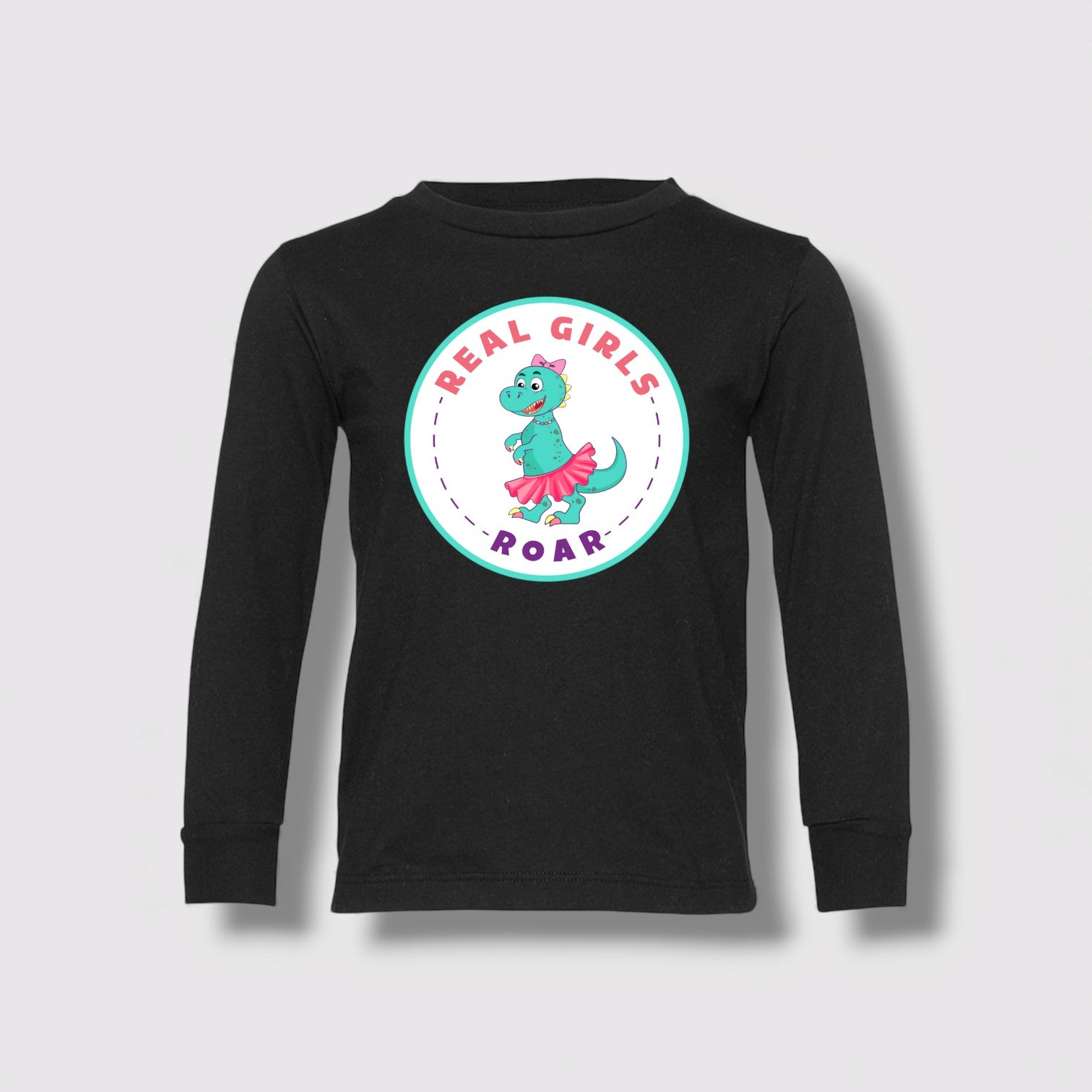 Tegan the T-Rex Toddler Long Sleeve Tee