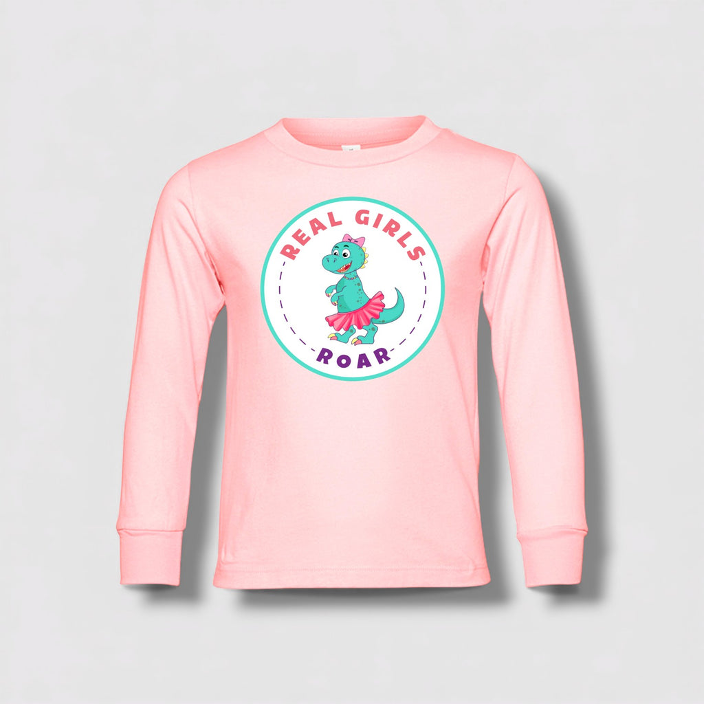 Tegan the T-Rex Toddler Long Sleeve Tee