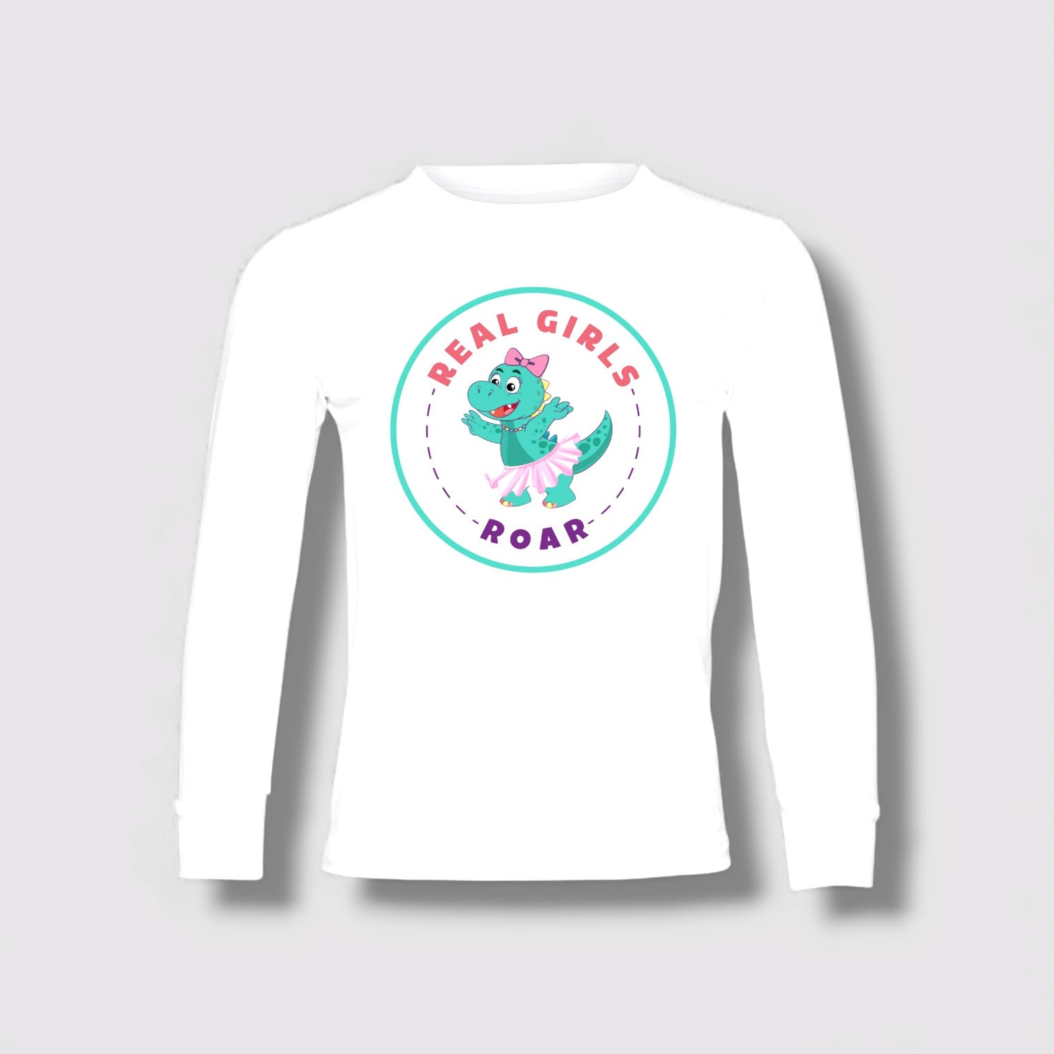 Twyla the T-Rex Toddler Long Sleeve Tee