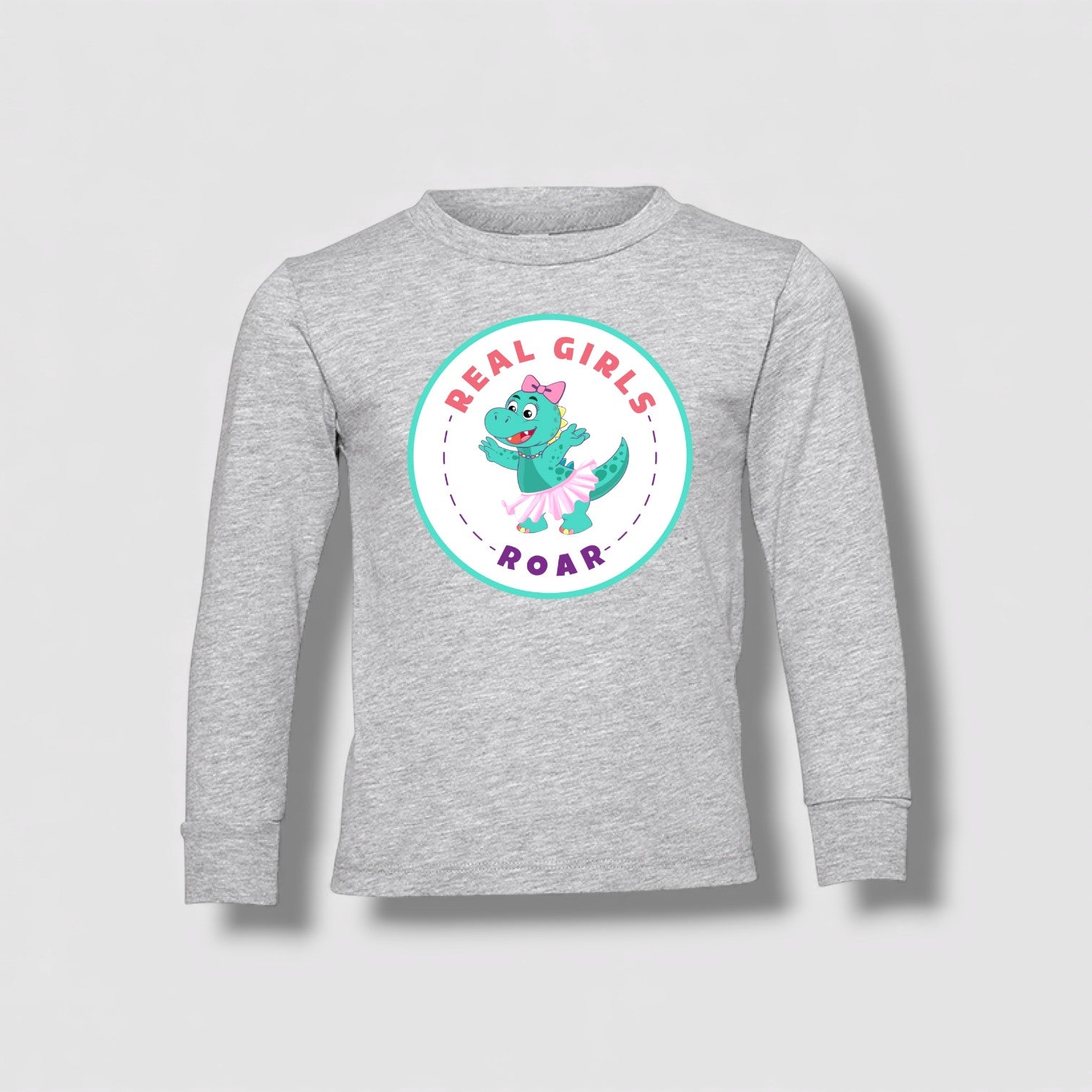 Twyla the T-Rex Toddler Long Sleeve Tee