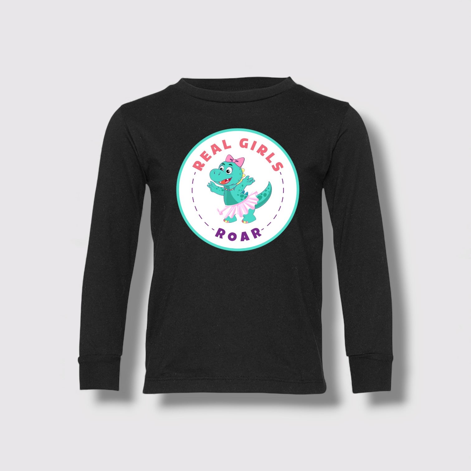 Twyla the T-Rex Toddler Long Sleeve Tee