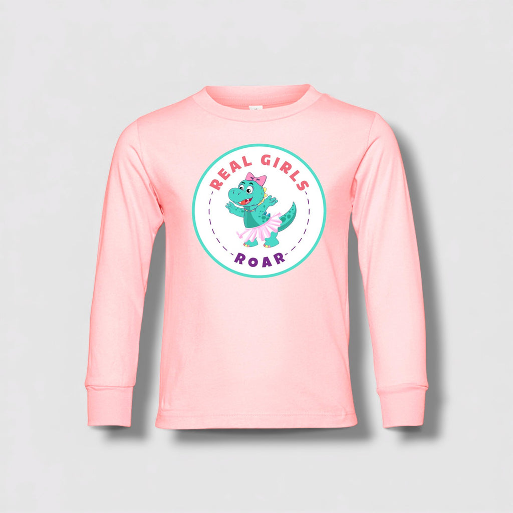 Twyla the T-Rex Toddler Long Sleeve Tee