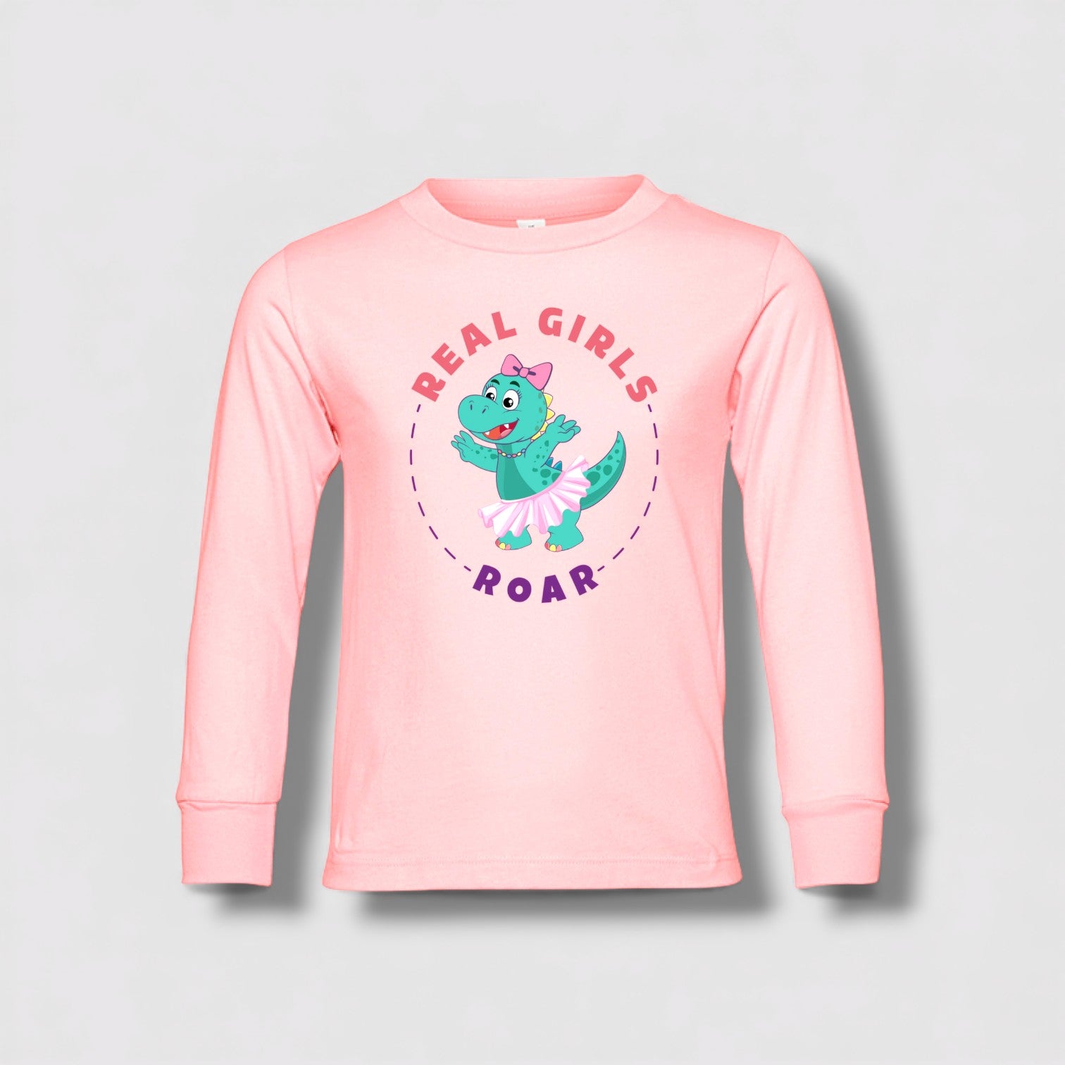 Twyla the T-Rex Toddler Long Sleeve Pajama Tee