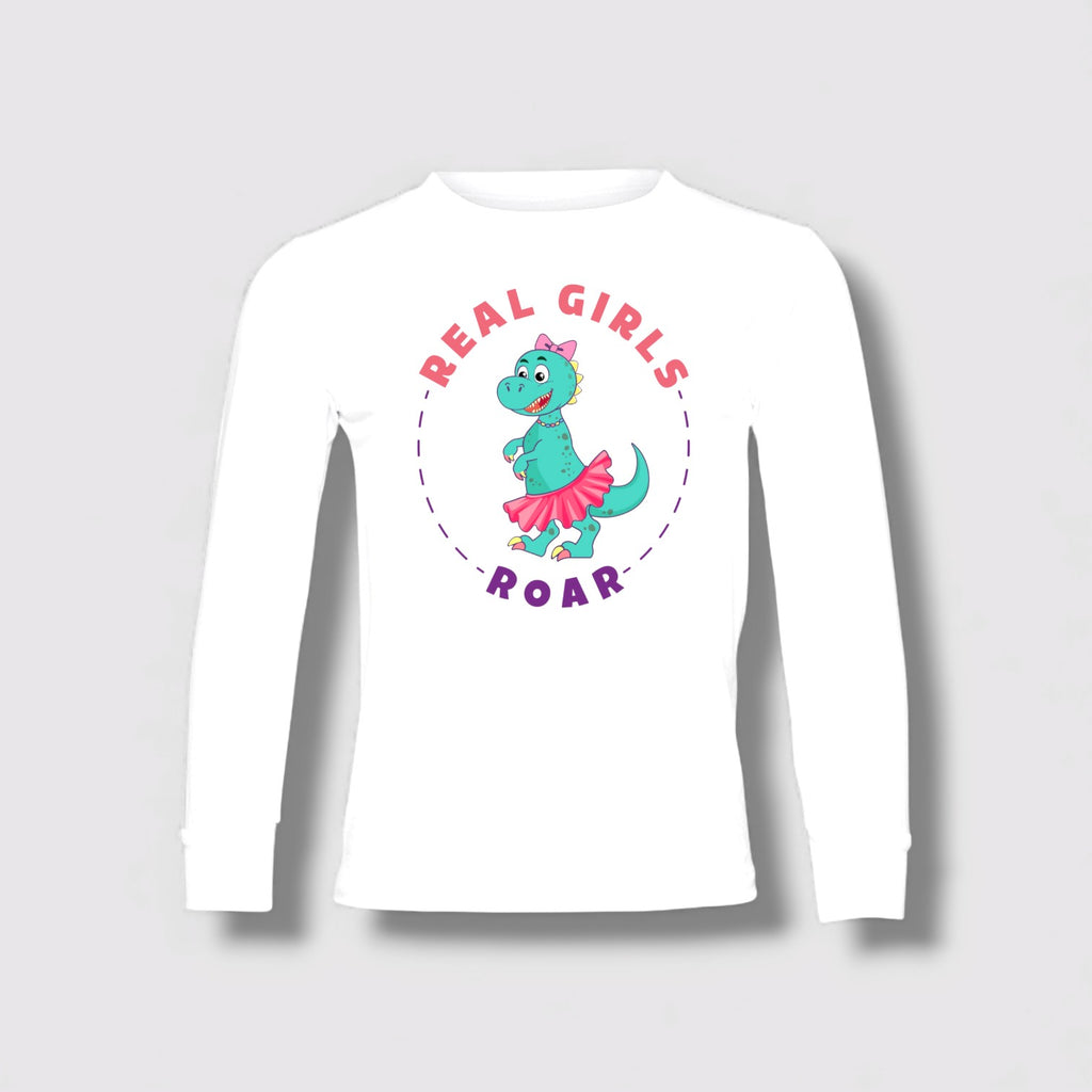 Tegan the T-Rex Toddler Long Sleeve Pajama Tee